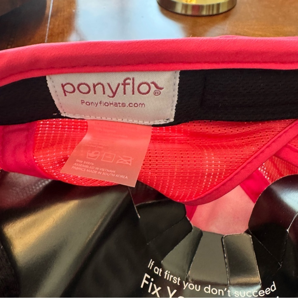 Pony Adair Pink Women's Hat - Picture 4 of 4